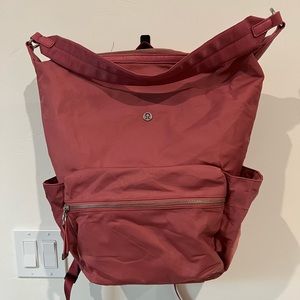 Lululemon Large Backpack in Pink